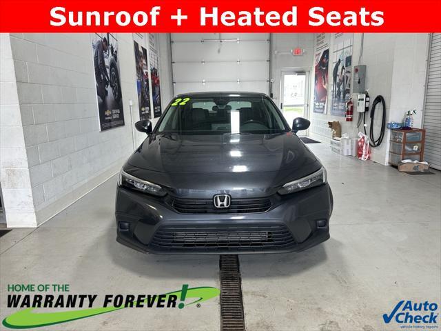 used 2022 Honda Civic car, priced at $22,995