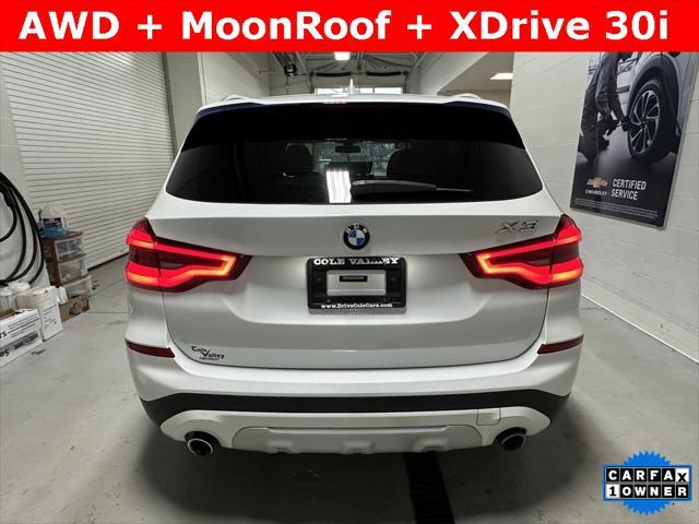 used 2018 BMW X3 car, priced at $18,895