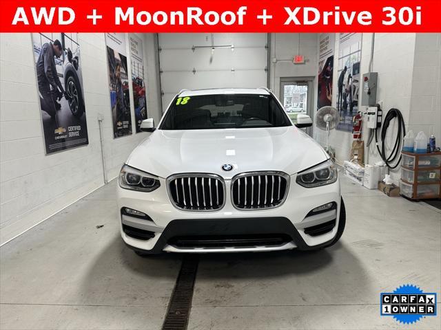 used 2018 BMW X3 car, priced at $18,895