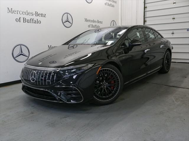 used 2023 Mercedes-Benz AMG EQS car, priced at $78,350