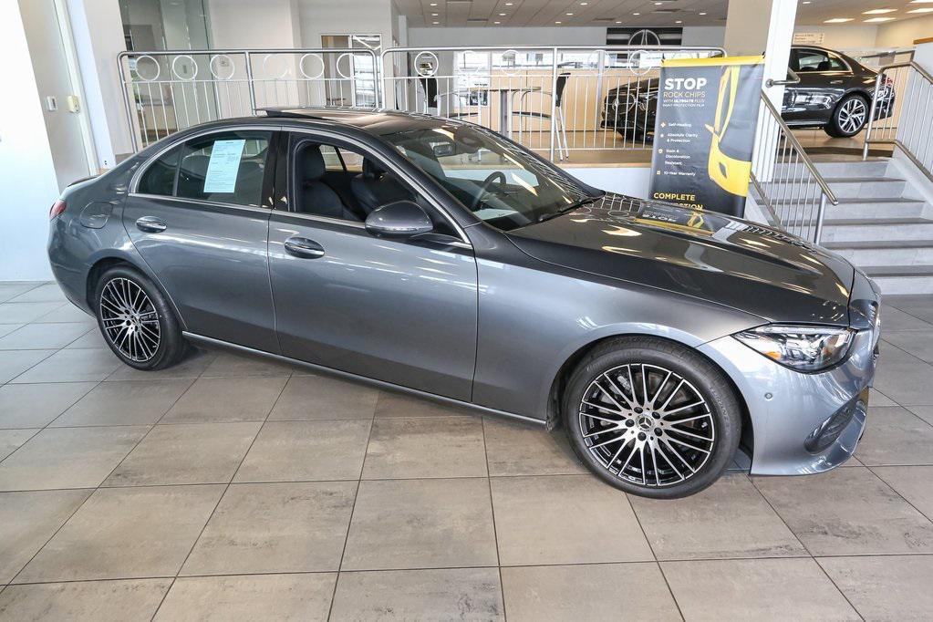 used 2025 Mercedes-Benz C-Class car, priced at $50,850