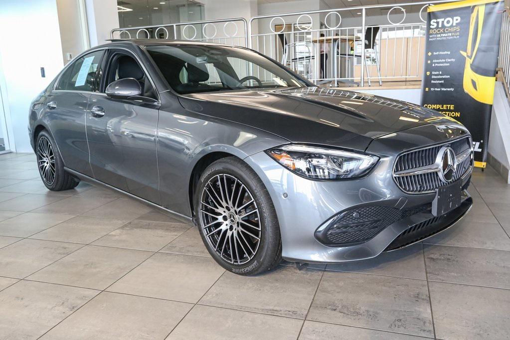 used 2025 Mercedes-Benz C-Class car, priced at $50,850