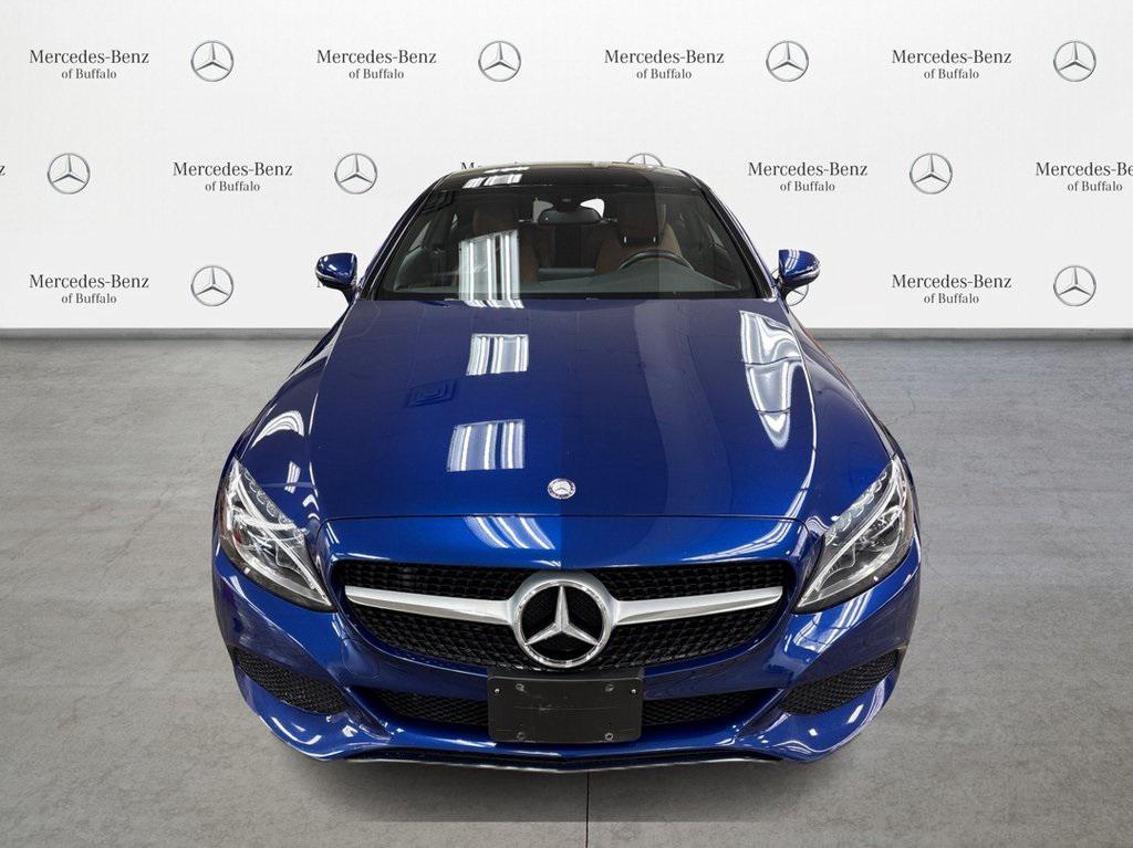 used 2017 Mercedes-Benz C-Class car, priced at $19,350