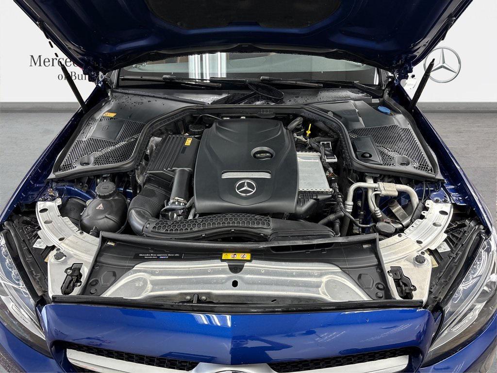 used 2017 Mercedes-Benz C-Class car, priced at $19,350