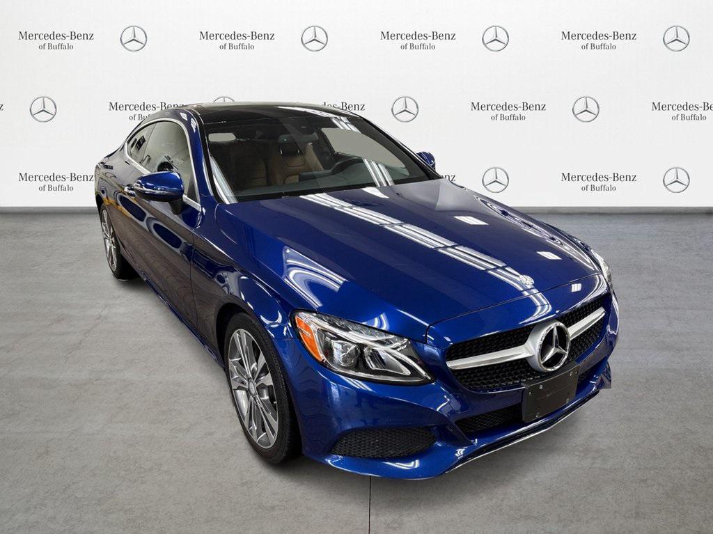 used 2017 Mercedes-Benz C-Class car, priced at $19,350