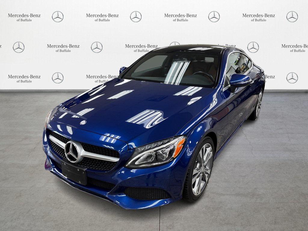 used 2017 Mercedes-Benz C-Class car, priced at $19,350