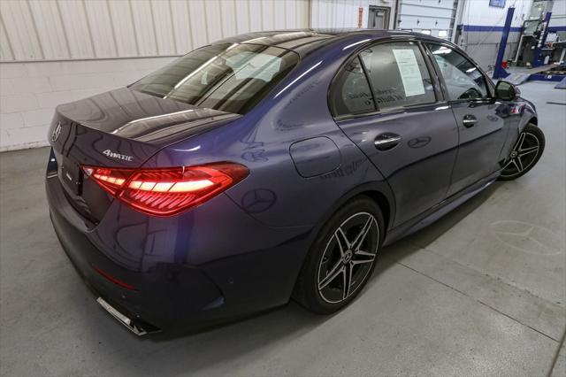 used 2024 Mercedes-Benz C-Class car, priced at $56,350