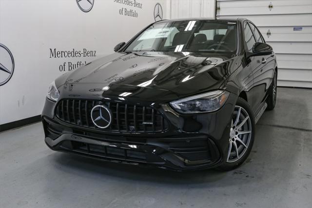 new 2024 Mercedes-Benz AMG C 43 car, priced at $73,045