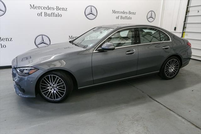 used 2024 Mercedes-Benz C-Class car, priced at $53,850