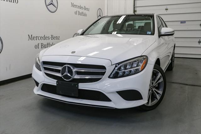 used 2021 Mercedes-Benz C-Class car, priced at $36,850