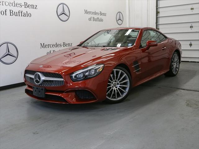 used 2019 Mercedes-Benz SL 450 car, priced at $55,850