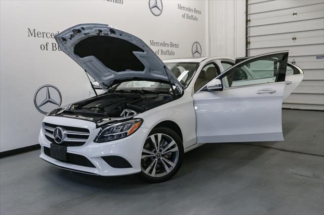 used 2021 Mercedes-Benz C-Class car, priced at $32,850