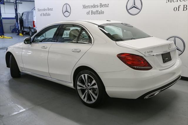 used 2021 Mercedes-Benz C-Class car, priced at $32,850