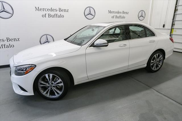 used 2021 Mercedes-Benz C-Class car, priced at $32,850