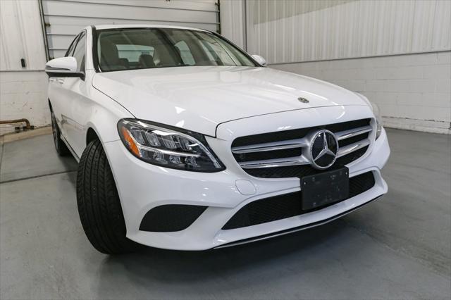 used 2021 Mercedes-Benz C-Class car, priced at $32,850