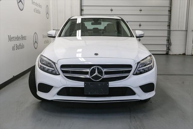 used 2021 Mercedes-Benz C-Class car, priced at $32,850