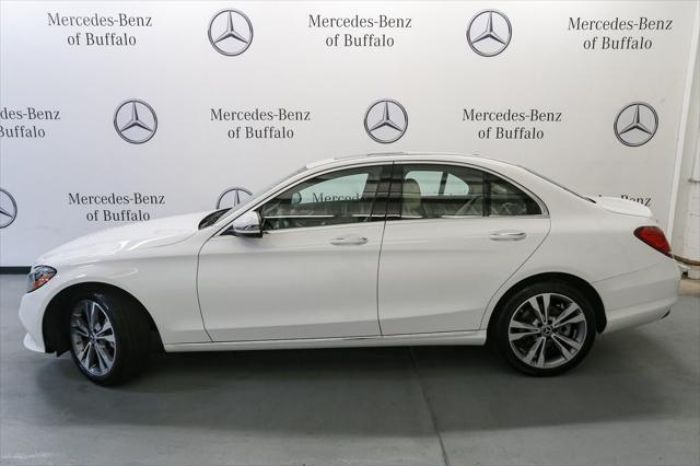 used 2021 Mercedes-Benz C-Class car, priced at $32,850