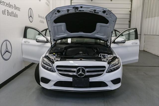 used 2021 Mercedes-Benz C-Class car, priced at $32,850