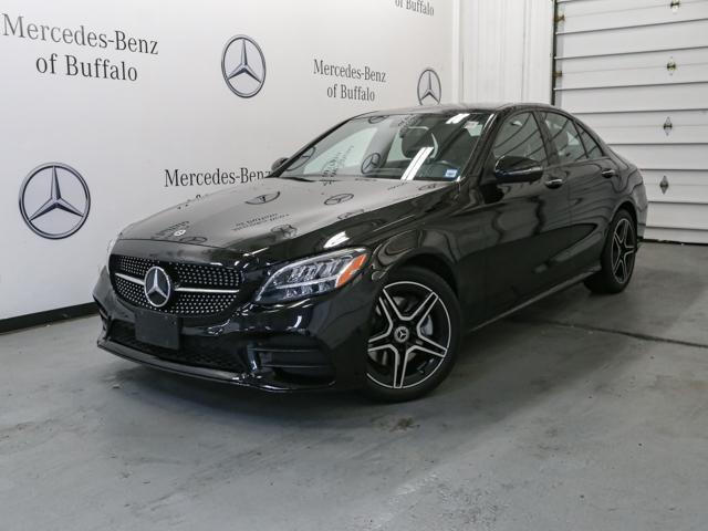 used 2021 Mercedes-Benz C-Class car, priced at $37,850