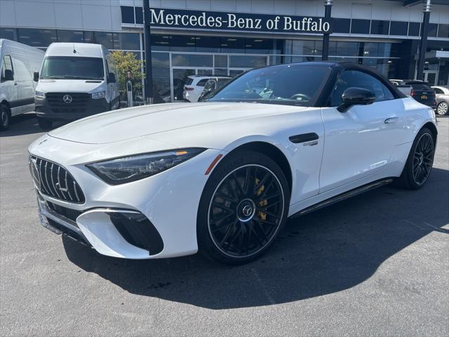 used 2022 Mercedes-Benz AMG SL 55 car, priced at $92,850