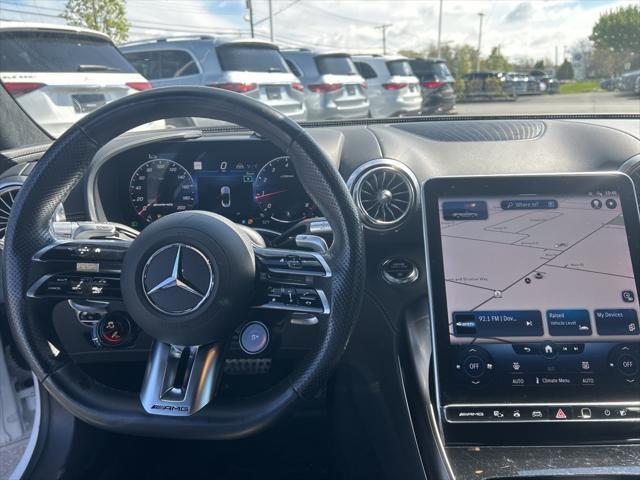 used 2022 Mercedes-Benz AMG SL 55 car, priced at $92,850