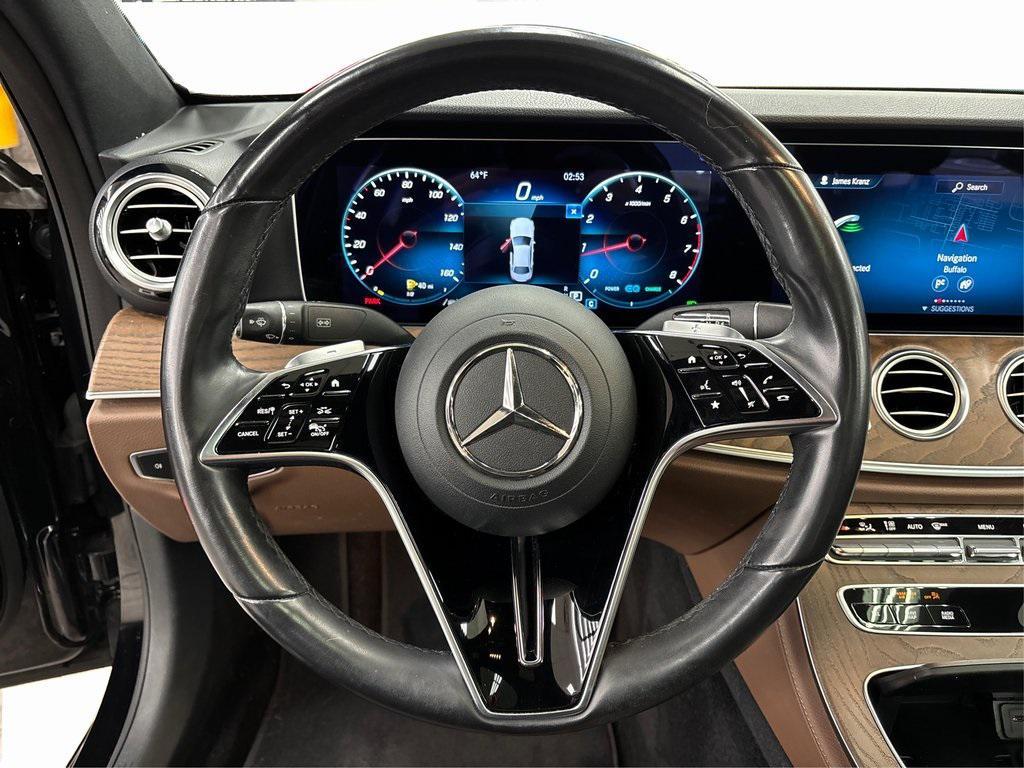used 2022 Mercedes-Benz E-Class car, priced at $49,850