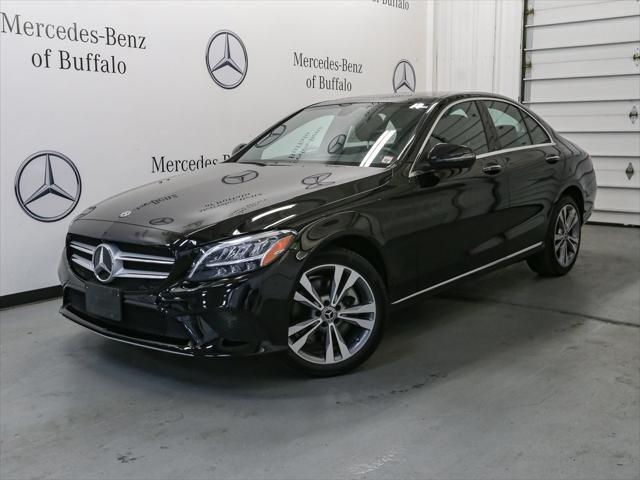 used 2021 Mercedes-Benz C-Class car, priced at $33,850