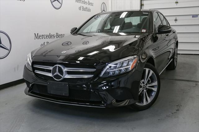 used 2021 Mercedes-Benz C-Class car, priced at $33,850