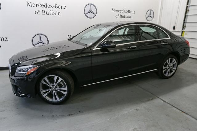 used 2021 Mercedes-Benz C-Class car, priced at $33,850