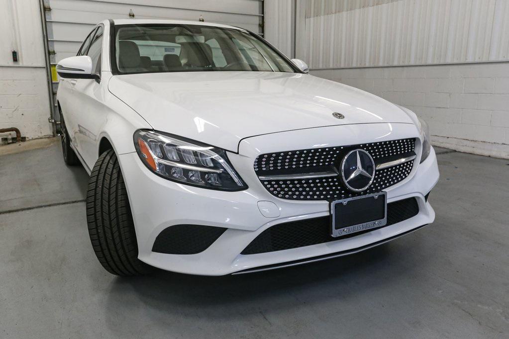 used 2019 Mercedes-Benz C-Class car, priced at $21,500