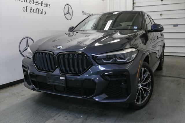 used 2022 BMW X6 car, priced at $48,950