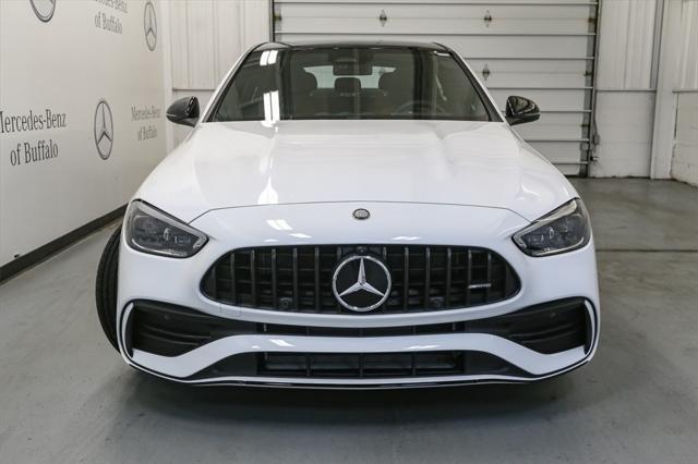 new 2024 Mercedes-Benz AMG C 43 car, priced at $71,280