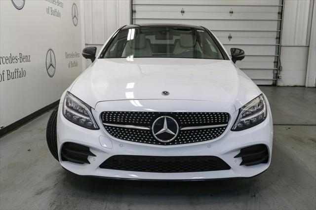 used 2021 Mercedes-Benz C-Class car, priced at $32,350