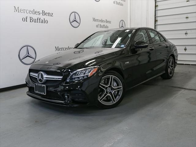 used 2021 Mercedes-Benz AMG C 43 car, priced at $45,650