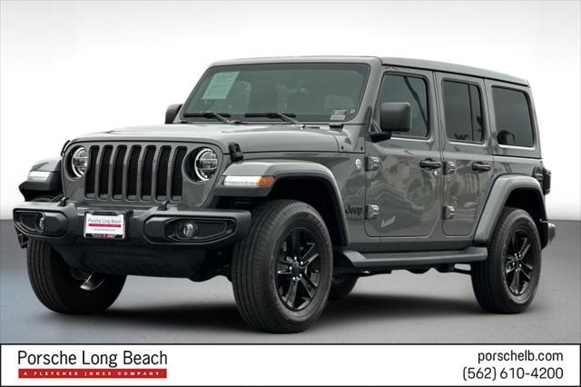 used 2020 Jeep Wrangler Unlimited car, priced at $35,894