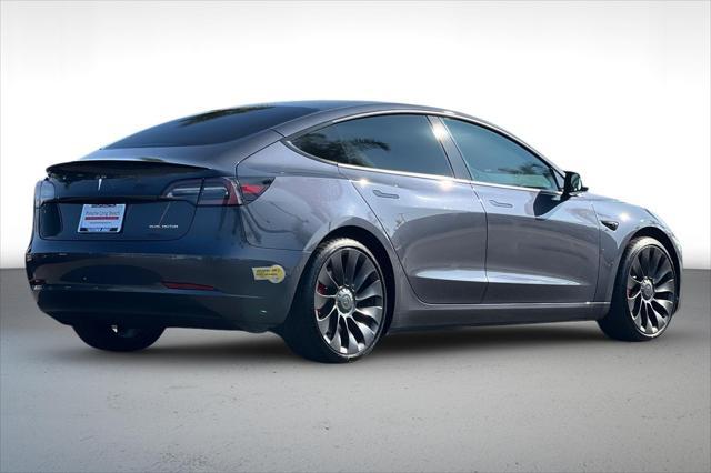 used 2022 Tesla Model 3 car, priced at $29,483