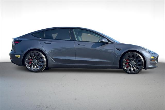 used 2022 Tesla Model 3 car, priced at $29,483