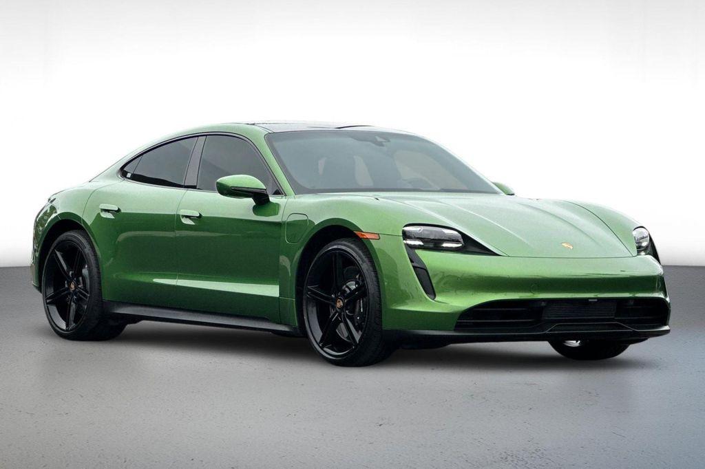 used 2021 Porsche Taycan car, priced at $69,884