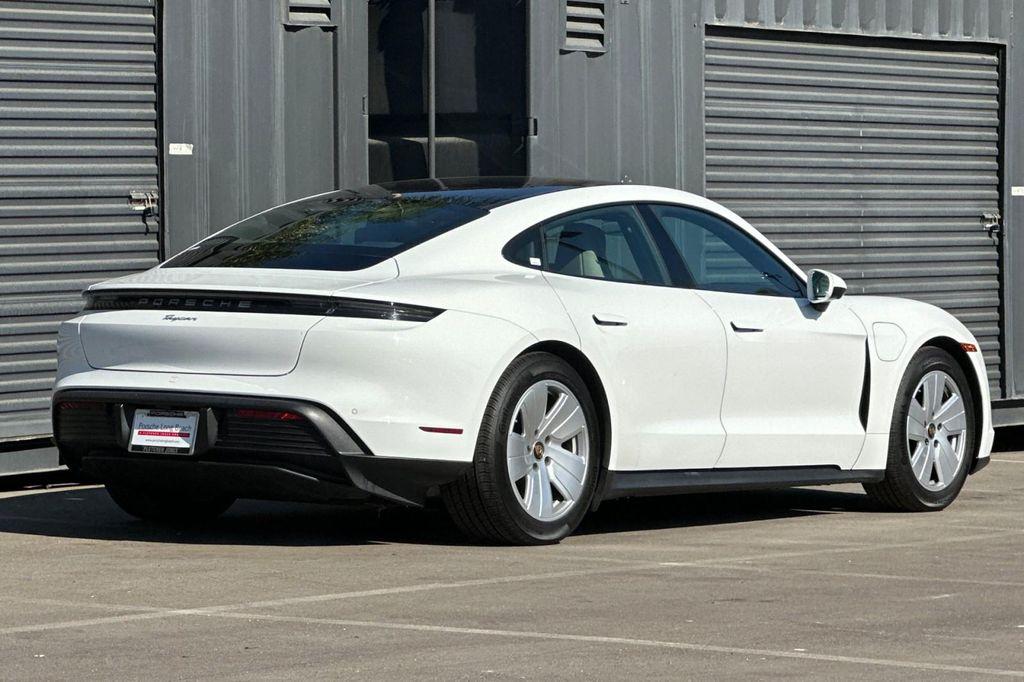 used 2022 Porsche Taycan car, priced at $55,882