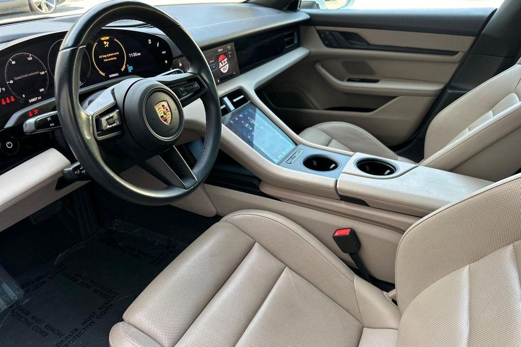 used 2022 Porsche Taycan car, priced at $55,882