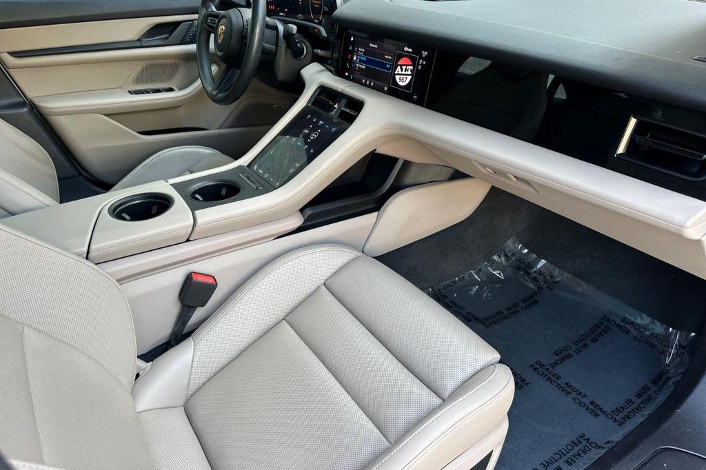used 2022 Porsche Taycan car, priced at $55,882