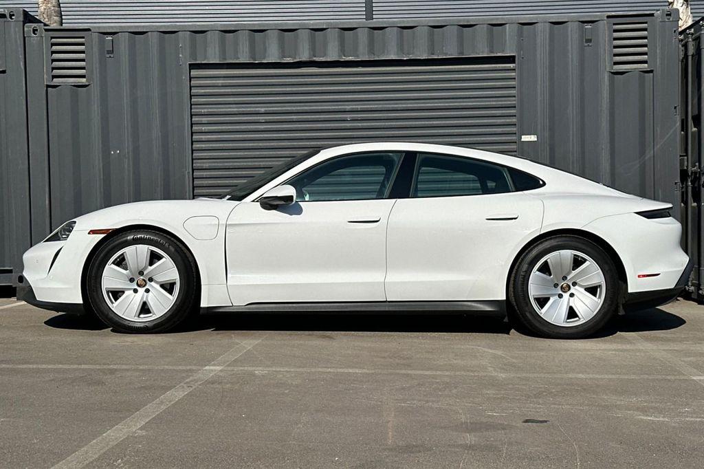 used 2022 Porsche Taycan car, priced at $55,882