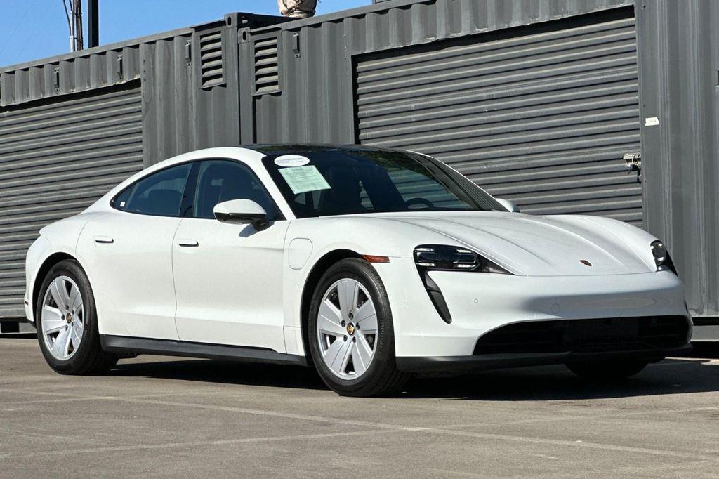used 2022 Porsche Taycan car, priced at $55,882