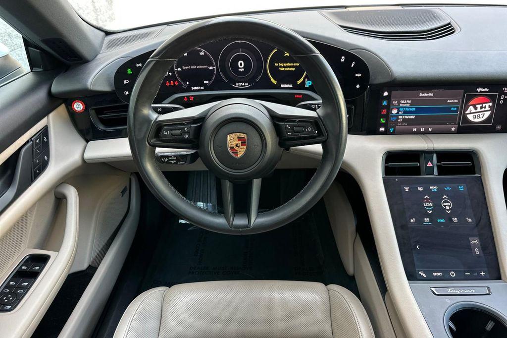 used 2022 Porsche Taycan car, priced at $55,882