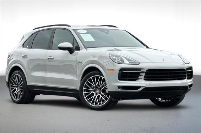 used 2021 Porsche Cayenne E-Hybrid car, priced at $66,884