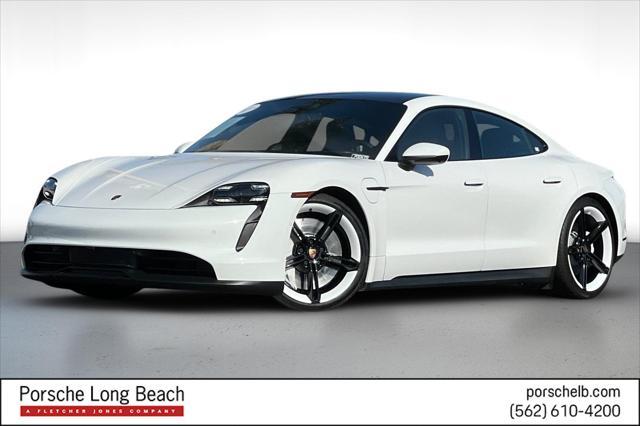 used 2020 Porsche Taycan car, priced at $71,892