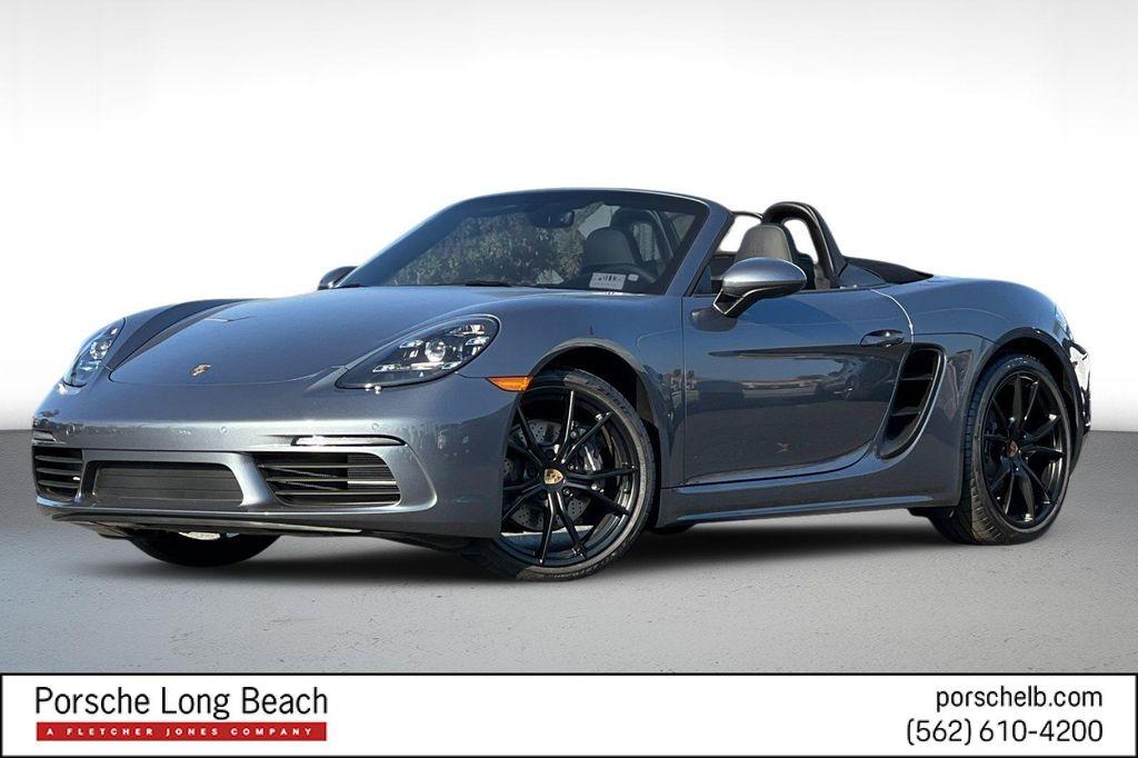 new 2025 Porsche 718 Boxster car, priced at $90,335
