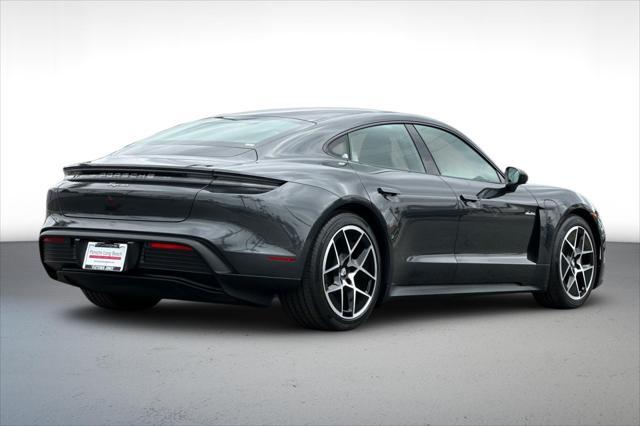used 2025 Porsche Taycan car, priced at $112,884
