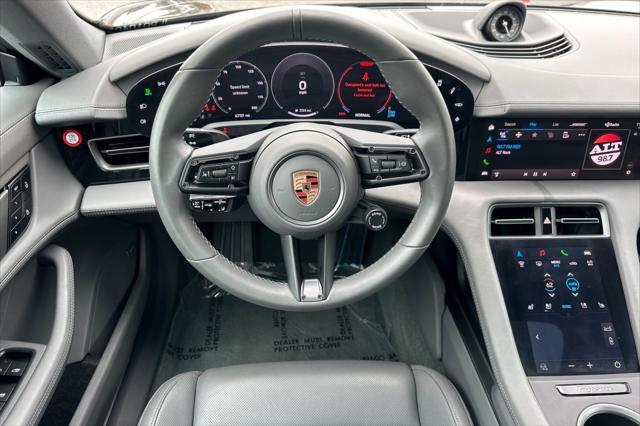 used 2025 Porsche Taycan car, priced at $112,884