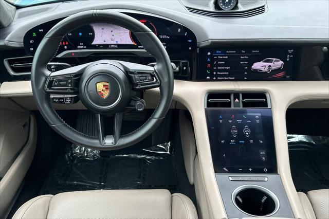 used 2022 Porsche Taycan car, priced at $79,884